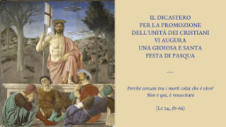 Auguri di Pasqua del Dicastero Auguri di Pasqua del Dicastero
