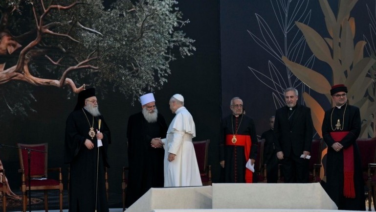 2025 12 02 Pope Leo XIV presides over an ecumenical and interreligious ...