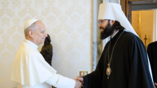 Il Santo Padre riceve il Metropolita Antonij di Volokolamsk Il Santo Padre riceve il Metropolita Antonij di Volokolamsk