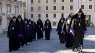 Visite au Vatican de Sa Sainteté Aram Ier