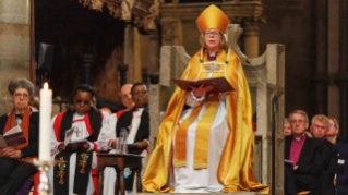 La Chiesa cattolica rappresentata all’insediamento dell’Arcivescovo di Canterbury