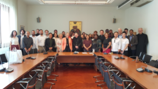 International scholarship holders visit DPCU